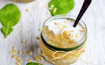 Tự nấu chè bưởi chiêu đãi cả nhà