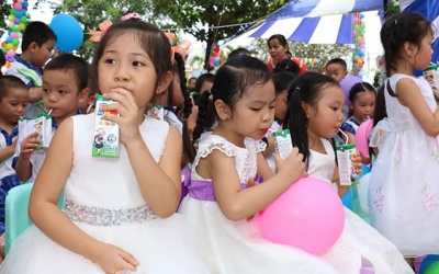 Vinamilk tiên phong đồng hành với Sữa học đường vì một Việt Nam vươn cao