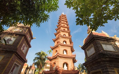 Chùa Trấn Quốc lọt vào Top 16 ngôi chùa đẹp nhất thế giới