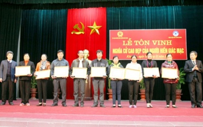Ninh Bình: Hơn 10.000 người đăng ký hiến giác mạc