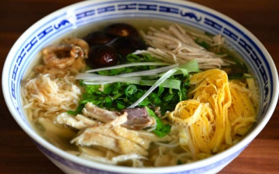 Cuối tuần trổ tài làm món ngon Hà Nội: Bún thang