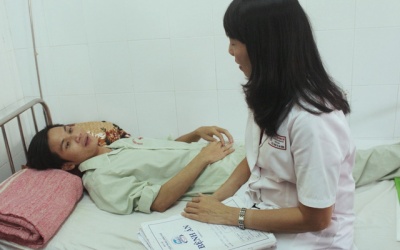Cứu sống bệnh nhân xuất huyết não nguy kịch sau tai nạn giao thông