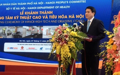 Khánh thành Trung tâm kỹ thuật cao và tiêu hóa Hà Nội