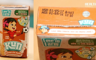 Tá hỏa với sữa LIF KUN Lúa Mạch bị vón, chua