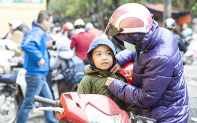 Miền Bắc lại rét đậm rét hại