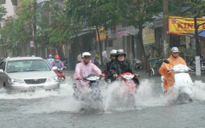 Miền Trung có mưa to trước Tết