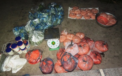 Phát hiện cơ sở làm giả giò bò