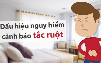 Các dấu hiệu cảnh báo chứng tắc ruột nguy hiểm
