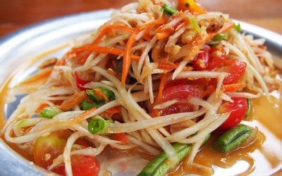 Gỏi đu đủ - món ngon hè phố đừng bỏ qua khi đến Thái Lan
