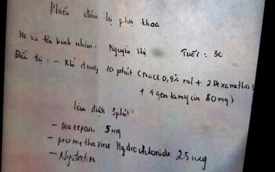 Vụ thai phụ hôn mê khi điều trị phụ khoa: Một phác đồ điều trị vô lý đến khó tin