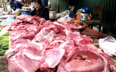 Ngân hàng Thế giới: 30 - 40% mẫu thịt lợn Việt Nam nhiễm khuẩn salmonella