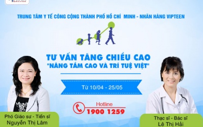 Bắt đầu khám, tư vấn tăng chiều cao cho trẻ tại TP Hồ Chí Minh từ hôm nay (10/4/2017)