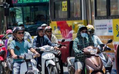 Miền Bắc nắng nóng gay gắt 