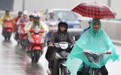 Bắc Bộ hết nắng nóng do không khí lạnh tăng cường