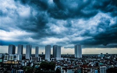 Ngày 12/5: Miền Bắc có mưa dông trên diện rộng, cần đề phòng tố lốc, mưa đá