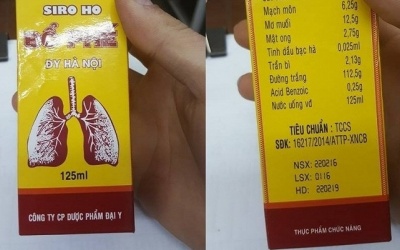 Dược phẩm Đại Y sản xuất thực phẩm không đảm bảo ATTP