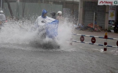 Mưa dông tiếp diễn ở Tây Bắc Bộ và Bắc Trung Bộ