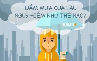 Mùa mưa: Cẩn thận những bệnh thường gặp khi dầm mưa 