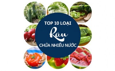 Các loại rau mọng nước cực tốt trong mùa Hè