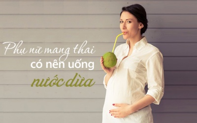Lợi ích của việc uống nước dừa khi mang thai