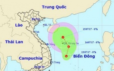 Bắc Bộ và Trung Bộ có mưa to dịp cuối tuần do ảnh hưởng của áp thấp