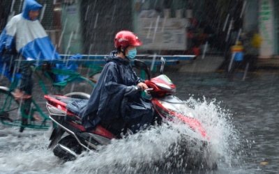 Mưa dông giảm dần ở miền Bắc