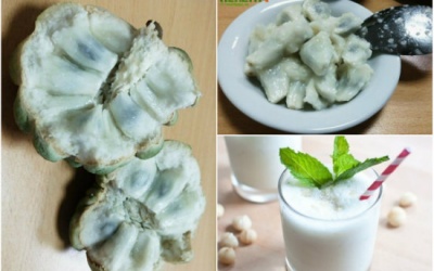 Đang mùa na, làm ngay sinh tố na mát lành bổ dưỡng