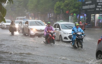 Chiều tối mai toàn miền Bắc có mưa dông