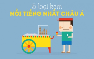 Điểm danh 5 loại kem mát lạnh, nổi tiếng nhất Á châu