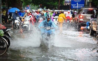 Bắc Bộ mưa dông, Nam Bộ nắng nóng vào ngày mai