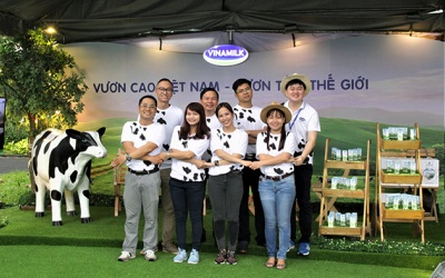 Vinamilk đồng hành cùng Ngày hội việc làm Bách Khoa 2017