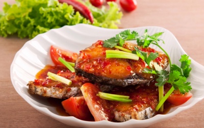 Cá thu sốt chua ngọt cho bữa cơm ngày lạnh