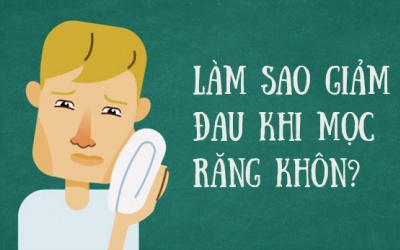 Những cách giảm đau tự nhiên khi mọc răng khôn 