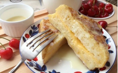 Ăn sáng ngon với bánh mì kẹp phô mai kiểu Hong Kong