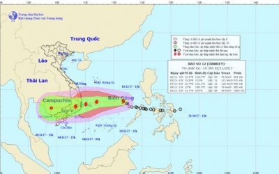 Miền Bắc đón không khí lạnh, bão số 12 sắp đổ bộ miền Nam