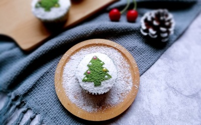 Công thức làm bánh cupcake cây thông Noel độc đáo