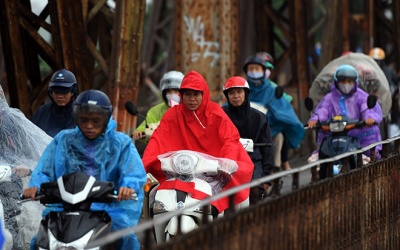 Bắc Bộ, Trung Bộ chìm trong mưa rét do không khí lạnh tăng cường