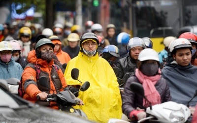 Cuối tuần, Bắc Bộ chìm trong mưa rét