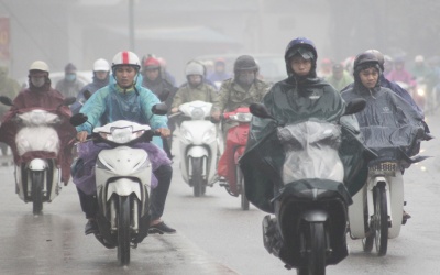Bắc Bộ mưa lạnh vào Ngày Thầy thuốc Việt Nam