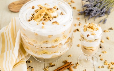 Món ăn tráng miệng: Công thức làm pudding chuối