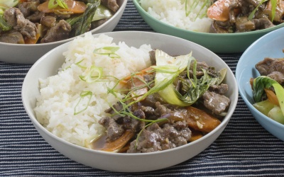 Cách làm món thịt bò xào rau, củ, sốt hosin