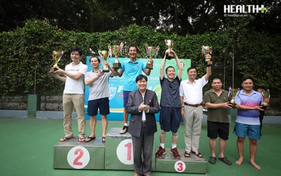 Giải Tennis Thực phẩm chức năng vì sức khỏe cộng đồng FFPH Mùa Xuân 2018