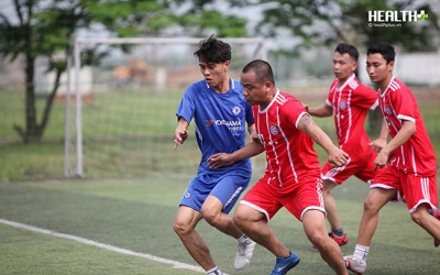 Sôi nổi, kịch tính Giải bóng đá Thực phẩm chức năng vì sức khỏe cộng đồng lần thứ I