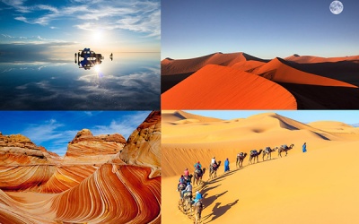 Mê mẩn với những kỳ quan sa mạc đẹp nhất thế giới