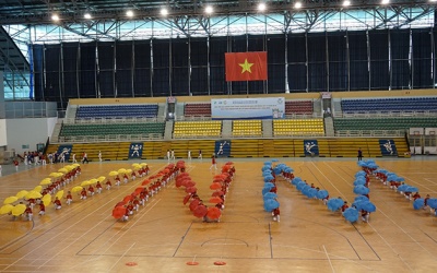 Hàng ngàn người cao tuổi TP. HCM tham gia giải thi đấu thể dục dưỡng sinh