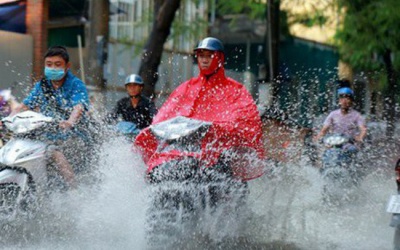 Không khí lạnh tràn về, Bắc Bộ có mưa to đến rất to