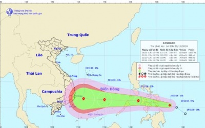 Gió mùa Đông Bắc tràn về, biển Đông đón bão