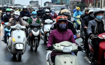 Bắc Bộ mưa rào, trời chuyển rét