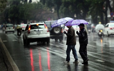 Mưa ở miền Bắc bao giờ kết thúc?