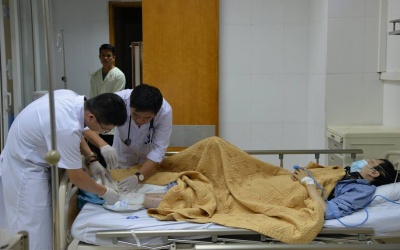 Thêm một trường hợp hoại tử bàn chân do biến chứng đái tháo đường